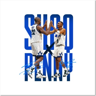 Shaq x Penny Posters and Art